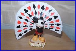 WDCC / Walt Disney Classics Mickey Mouse Playing Card Plumage figurine