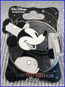 WDI MOG D23 Disney Mickey Mouse Steamboat Willie Profile Pin Through the Years
