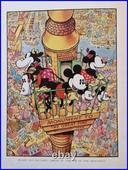 Walt Disney A Trip With Mickey Mouse 1st (Birn Brothers First Edition) 1930