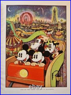 Walt Disney A Trip With Mickey Mouse 1st (Birn Brothers First Edition) 1930