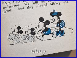 Walt Disney A Trip With Mickey Mouse 1st (Birn Brothers First Edition) 1930