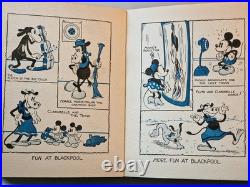 Walt Disney A Trip With Mickey Mouse 1st (Birn Brothers First Edition) 1930