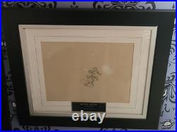 Walt Disney Animation Studios Hand Drawn Mickey Mouse Cartoon Art 1933