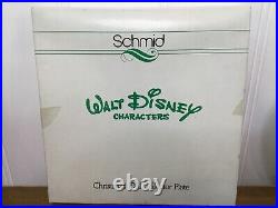 Walt Disney Christmas Plate 1981 Goofy/Bambi/Donald Duck/Mickey Mouse