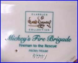 Walt Disney Classics Collection Mickey Mouse Mickey's Fire Brigade Boxed
