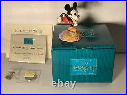 Walt Disney Classics Mickey Mouse On Top Of The World Membership 2000 Millennium