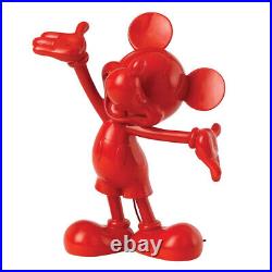 Walt Disney Enchanting Collection Red Mickey Mouse Statement Figure A27154 Bnib