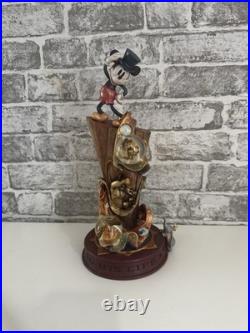 Walt Disney Mickey Mouse 100th Year Celebrating A Legacy Water Globe Statue