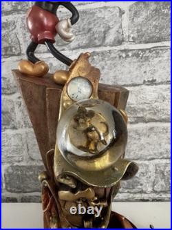 Walt Disney Mickey Mouse 100th Year Celebrating A Legacy Water Globe Statue