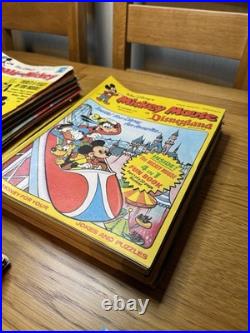 Walt Disney Mickey Mouse (& Friends) Magazines Comics Joblot Vintage 167 Total