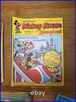 Walt Disney Mickey Mouse (& Friends) Magazines Comics Joblot Vintage 167 Total