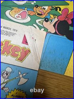 Walt Disney Mickey Mouse (& Friends) Magazines Comics Joblot Vintage 167 Total