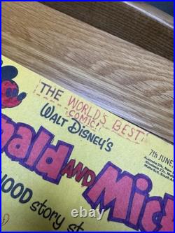 Walt Disney Mickey Mouse (& Friends) Magazines Comics Joblot Vintage 167 Total