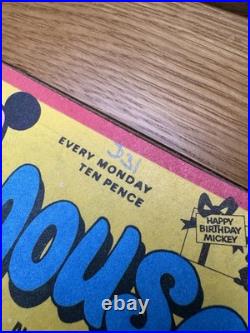 Walt Disney Mickey Mouse (& Friends) Magazines Comics Joblot Vintage 167 Total