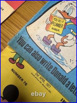 Walt Disney Mickey Mouse (& Friends) Magazines Comics Joblot Vintage 167 Total