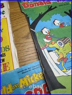 Walt Disney Mickey Mouse (& Friends) Magazines Comics Joblot Vintage 167 Total