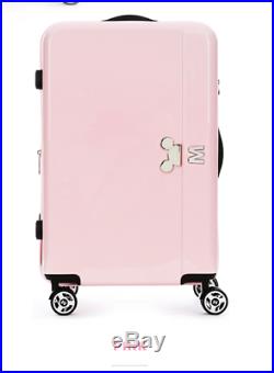 Walt Disney Mickey Mouse Pastel Suitcase 20 Baby Pink, Travel Luggage Carrier