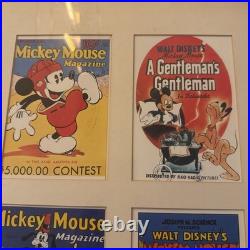 Walt Disney Mickey Mouse Poster Collection pair