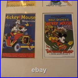 Walt Disney Mickey Mouse Poster Collection pair