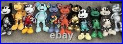 Walt Disney Mickey Mouse Rare Plush Collection (read Description)