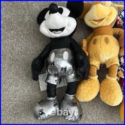 Walt Disney Mickey Mouse Rare Plush Collection (read Description)