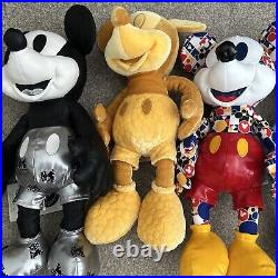 Walt Disney Mickey Mouse Rare Plush Collection (read Description)