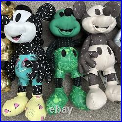 Walt Disney Mickey Mouse Rare Plush Collection (read Description)