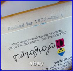 Walt Disney Mickey Mouse Seed Shop Sales Display COLORFORMS Seeds Gardening 1976