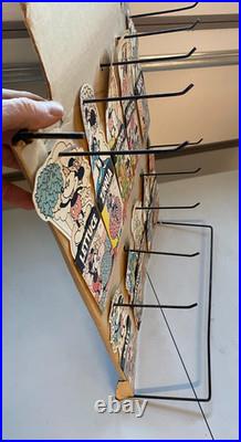 Walt Disney Mickey Mouse Seed Shop Sales Display COLORFORMS Seeds Gardening 1976