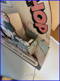 Walt Disney Mickey Mouse Seed Shop Sales Display COLORFORMS Seeds Gardening 1976