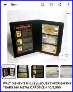 Walt Disney Mickey Mouse Though The Years