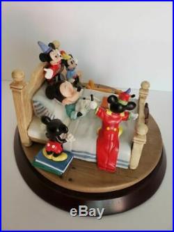 Walt Disney Mickey Mouse Through The Years Figurine Music Box