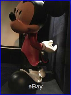 Walt Disney Mickey Mouse large butler statue store display waiter life size
