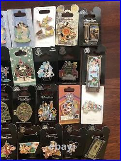 Walt Disney Pins Lot of 40 Pins as Pictured No Duplicates