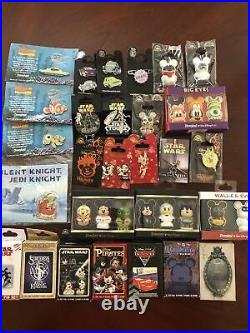 Walt Disney Pins Lot of 40 Pins as Pictured No Duplicates New