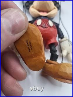 Walt Disney Showcase Collection Marionettes Mickey Mouse Puppet Jim Shore Boxed
