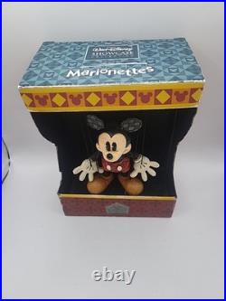 Walt Disney Showcase Collection Marionettes Mickey Mouse Puppet Jim Shore Boxed