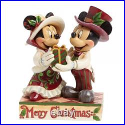 Walt Disney Traditions Showcase Victorian Mickey & Minnie Mouse New Boxd 4041807