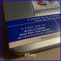 Walt Disney Treasures Mickey Mouse in Living Color Factory Sealed Metal Case