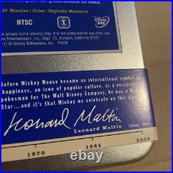 Walt Disney Treasures Mickey Mouse in Living Color Factory Sealed Metal Case