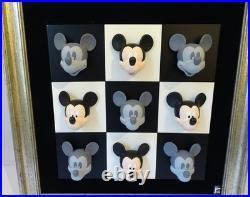 Walt Disney Vintage Mickey Mouse 3D Chess Wall Art Jie Art Joakim Lindstrup