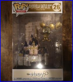 Walt Disney World 50th Anniversary Mickey Mouse & Castle Funko Pop Vinyl Figure Walt Disney World 50th Anniversary Mickey Mouse & Castle Funko Pop Vinyl Figure
