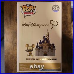Walt Disney World 50th Anniversary Mickey Mouse & Castle Funko Pop Vinyl Figure Walt Disney World 50th Anniversary Mickey Mouse & Castle Funko Pop Vinyl Figure