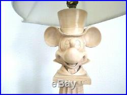 Walt Disney World Mickey Mouse Grand Floridian Table Lamp Prop Collectible Rare