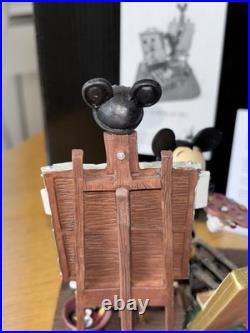 Walt Disney and Mickey Mouse Self Portrait Figurine Disneyland Paris C Boyer New Walt Disney and Mickey Mouse Self Portrait Figurine Disneyland Paris C Boyer New
