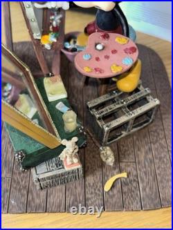 Walt Disney and Mickey Mouse Self Portrait Figurine Disneyland Paris C Boyer New Walt Disney and Mickey Mouse Self Portrait Figurine Disneyland Paris C Boyer New