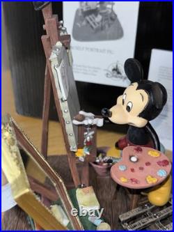 Walt Disney and Mickey Mouse Self Portrait Figurine Disneyland Paris C Boyer New Walt Disney and Mickey Mouse Self Portrait Figurine Disneyland Paris C Boyer New