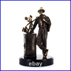 Walt Disney and Mickey Mouse Storytellers Bronze Finnish figure, by Arribas