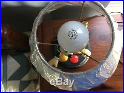 Walt Disney's Mickey Mouse ANIMATED TALKING Lamp Light VERY CUTE