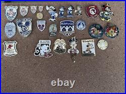 Walt Disneyland and Disney World Security Trading Pins